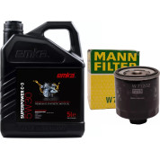 Mann-Filter | Teilesatz, Inspektion | 5L EMKA C3 + Ölfilter | W712/52