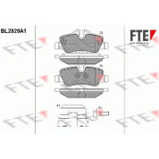 FTE | Bremsbelagsatz, Scheibenbremse | 9011009