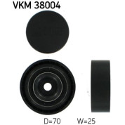 SKF | Umlenk-/Führungsrolle, Keilrippenriemen | VKM 38004