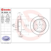 Brembo | Bremsscheibe | 08.B029.10