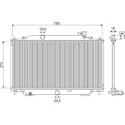 Valeo | Kühler, Motorkühlung | 701329