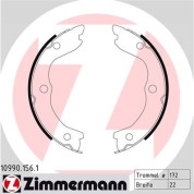 Zimmermann | Bremsbackensatz, Feststellbremse | 10990.156.1