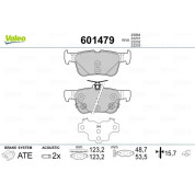 Valeo | Bremsbelagsatz, Scheibenbremse | 601479