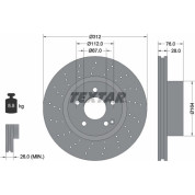 Textar | Bremsscheibe | 92099305