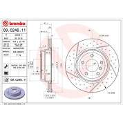 Brembo | Bremsscheibe | 09.C246.11