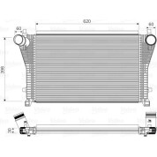 Valeo | Ladeluftkühler | 818347
