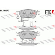 FTE | Bremsbelagsatz, Scheibenbremse | 9010580