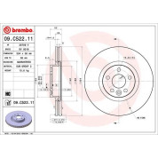 Brembo | Bremsscheibe | 09.C522.11