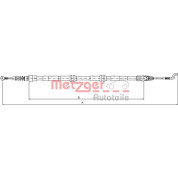 Metzger | Seilzug, Feststellbremse | 10.7394