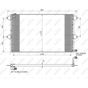 NRF | Kondensator, Klimaanlage | 35034