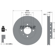 Textar | Bremsscheibe | 92131700