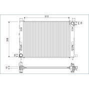 Valeo | Kühler, Motorkühlung | 701120