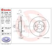 Brembo | Bremsscheibe | 09.C249.11