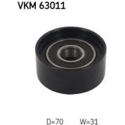 SKF | Umlenk-/Führungsrolle, Keilrippenriemen | VKM 63011