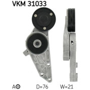 SKF | Spannrolle, Keilrippenriemen | VKM 31033