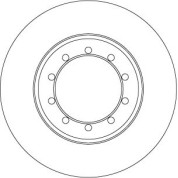 TRW | Bremsscheibe | DF6711