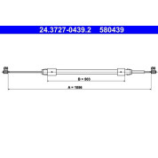 ATE | Seilzug, Feststellbremse | 24.3727-0439.2