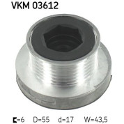 SKF | Generatorfreilauf | VKM 03612