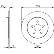 BOSCH | Bremsscheibe | 0 986 479 721