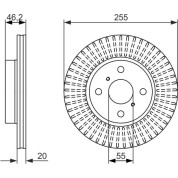 BOSCH | Bremsscheibe | 0 986 479 616