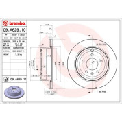 Brembo | Bremsscheibe | 09.A629.11