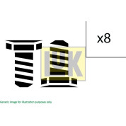 LuK | Schraubensatz, Schwungrad | 411 0133 11