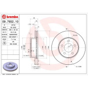 Brembo | Bremsscheibe | 09.7652.10