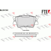 FTE | Bremsbelagsatz, Scheibenbremse | 9010775