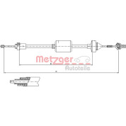 Metzger | Seilzug, Kupplungsbetätigung | 10.2842