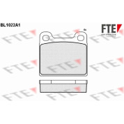 FTE | Bremsbelagsatz, Scheibenbremse | 9010009