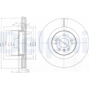 Delphi | Bremsscheibe | BG9013