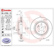 Brembo | Bremsscheibe | 09.A760.11