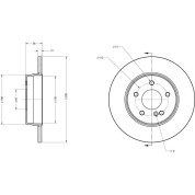 Metzger | Bremsscheibe | 6110218