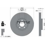 Textar | Bremsscheibe | 92284105