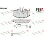 FTE | Bremsbelagsatz, Scheibenbremse | 9010538