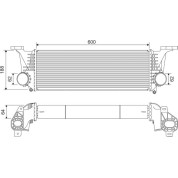 Valeo | Ladeluftkühler | 818315