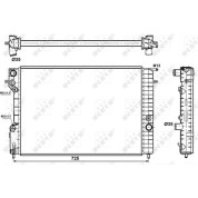 NRF | Kühler, Motorkühlung | 509689
