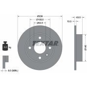 Textar | Bremsscheibe | 92050900