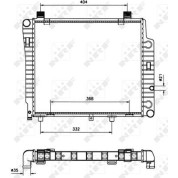 NRF | Kühler, Motorkühlung | 50533