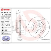 Brembo | Bremsscheibe | 09.8904.11