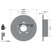 Textar | Bremsscheibe | 92032003