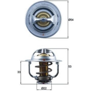 Mahle | Thermostat, Kühlmittel | TX 179 89D