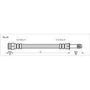 Metzger | Bremsschlauch | 4112522