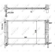 NRF | Kühler, Motorkühlung | 56134