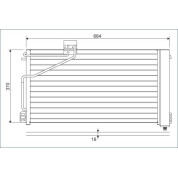 Valeo | Kondensator, Klimaanlage | 817848