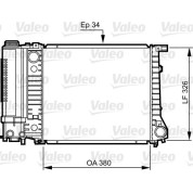 Valeo | Kühler, Motorkühlung | 731509