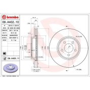 Brembo | Bremsscheibe | 09.A402.11