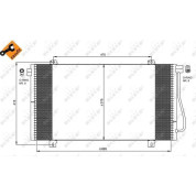 NRF | Kondensator, Klimaanlage | 350030