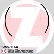 Zimmermann | Bremsbackensatz | 10990.111.8