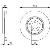 BOSCH | Bremsscheibe | 0 986 479 321